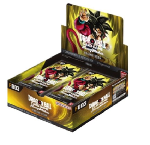 מארז קלפי דרגון בול Dragon Ball Super TCG: Fusion World - Raging Roar FB03 - Booster Box