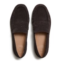 דליקטו סופט לופר זמש חום שוקולד FITFLOP Delicato Soft Loafer פיטפלופ