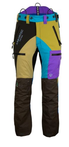 מכנסי מגן לטיפוס ARBORTEC AT4070 Breatheflex Pro צבעוני Design C