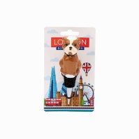 פקק לבקבוק יין כלב בולדוג British Bulldog