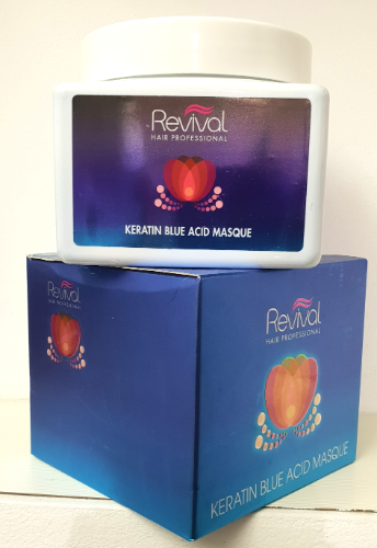 מסיכת סילבר  keratin blue acid revivel