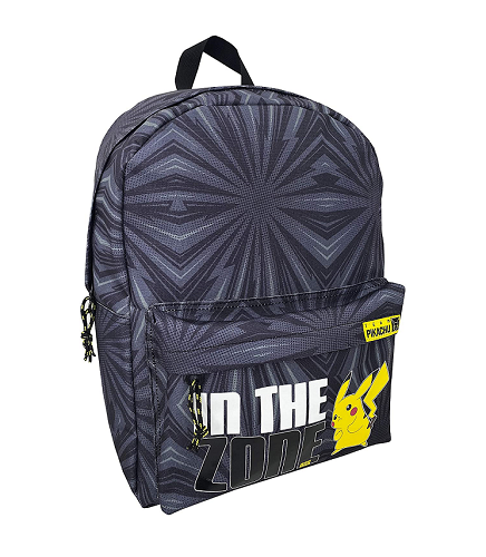 CYP Pokemon Backpack  "IN THE ZONE" Pikachu תיק גב זרוק פוקימון בעיצוב פיקאצ'ו