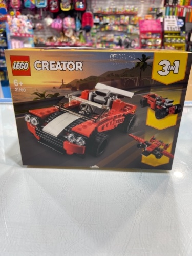 Lego creator מכונית מירוץ