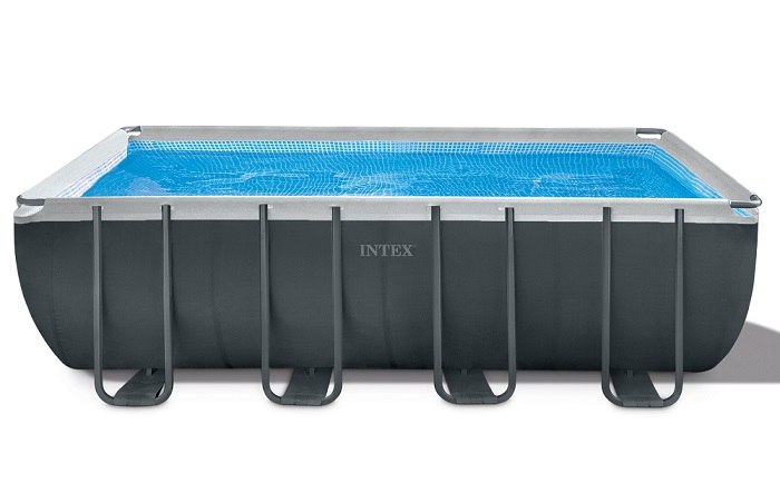 בריכת עמודים אינטקס 549X274X132 כולל כיסוי סולם ומשאבת חול 1500 גלון +כלור וכלורינטור