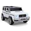 לבן - גיפ ממונע 24V מרצדס שני מושבים - MERCEDES G63 CLASS