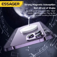מטען אלחוטי מגנטי Essager Qi – טעינה מהירה ל‑iPhone וסמארטפונים תומכים