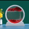 לבן - אדום - שעון חול תלת מימדי 3D