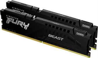 ז. לנייח KINGSTON FURY BEAST 32GB 2X16GB 6000MHZ CL30 EXPO/XMP