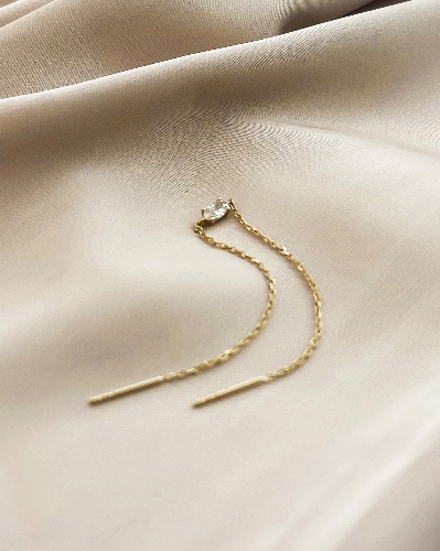 Alba Earrings Gold