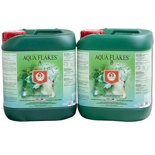 האוס אנד גארדן מים 5 ליטר HNG Aqua Flakes A+B