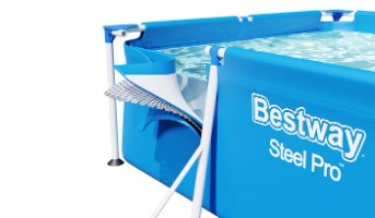 בריכה משפחתית מסגרת מלבנית 300X201X66 סמ 56404 מבית BESTWAY