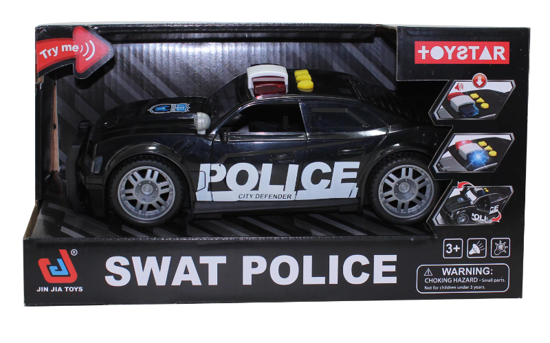 מכונית משטרה כולל אורות וצלילים 66612