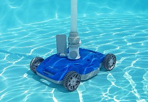 רובוט מכני שואב לכלוך מקרקעית הבריכה מתחבר למשאבת ניקוי דגם 58665 בסט וואי
