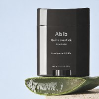 מארז הגנה יומיומי SPF50+ מבית Abib צמד סטיקים לגימור גלואו מואר ולמראה חלק וחצי-מאט