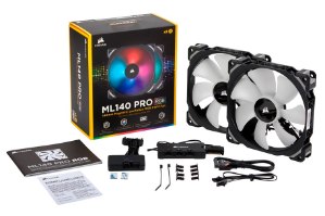 CORSAIR ML140 PRO RGB LED 140MM PWM PREMIUM MAGNETIC LEVITATION FAN