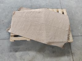 צמד שטיחי כותנה אריגה שטוחה - פודרה