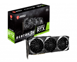 כרטיס מסך MSI GeForce RTX 3070 VENTUS 3X 8G OC LHR