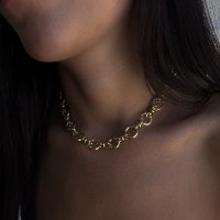 שרשרת מירב גורמט | ציפוי זהב