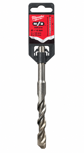 מקדח לפטישון ⁦Milwaukee M2⁩ – ⁦14×160⁩ מ״מ