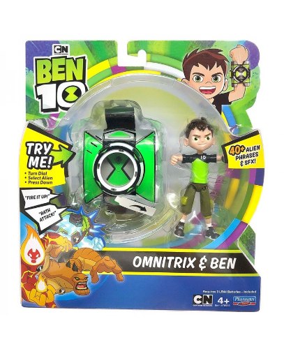 בן 10 - אומניטריקס ודמות בן 10 - Ben 10 - Omnitrix & Ben