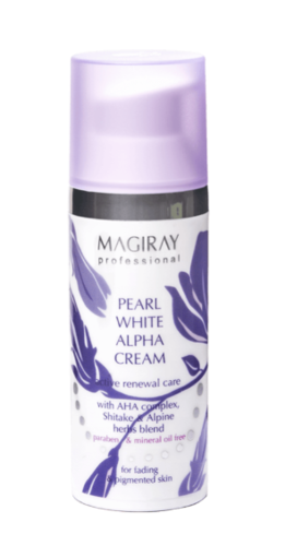 אלפא קרם פנינים  WHITE ALPHA CREAM Magiray