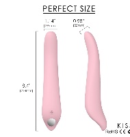 Pinki ויברטור ארגונומי נטען