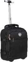 טרולי משולב תיק גב עליה למטוס CABIN MAX METZ HYBRID 24L BLACK 40x30x20