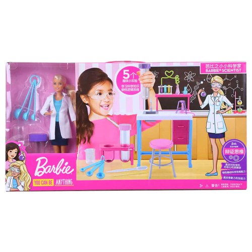 ברבי - ערכת משחק המדענית ברבי - Barbie GBF78