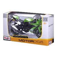 מאיסטו - דגם אופנוע קווסאקי נינג'ה - 1:12 MAISTO KAWASAKI NINJA ZX-10R