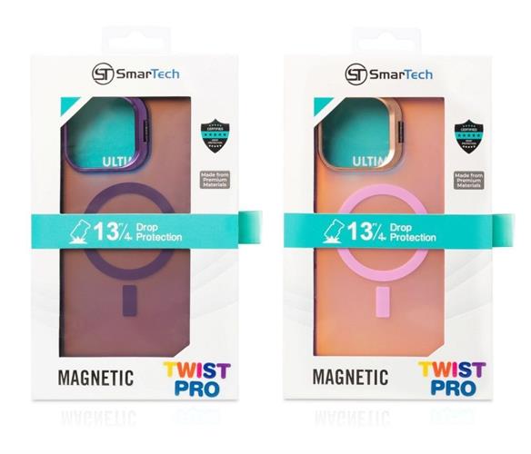 x6 מגן MAGNETIC TWIST PRO לאייפון 17 פרו - חברת SmarTech