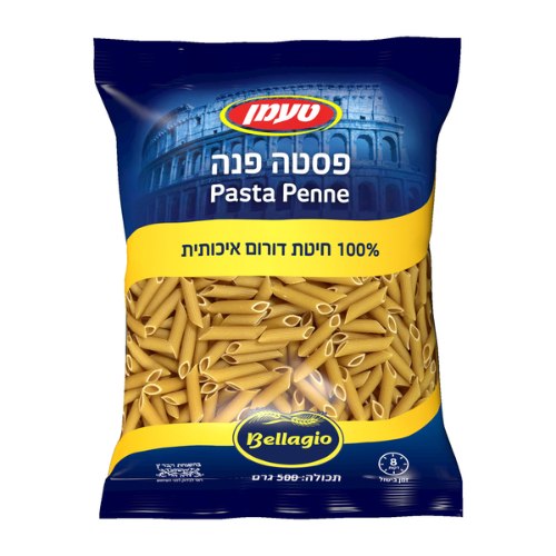 פסטה צינורות 500 גר'