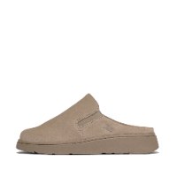 כפכפי זמש פיטפלופ צבע אבן GEN-FF Suede Mules FITFLOP