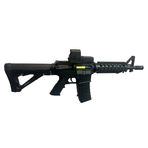 רובה צעצוע ג'ל חשמלי תואם M16-D מלא שחור