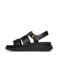 סנדלי GEN-FF עור בסגנון דייגים שחור FITFLOP