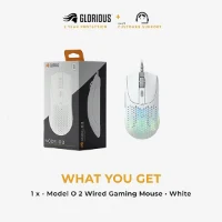 Glorious Model O 2 White Wired 59g