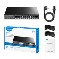 מתג לא מנוהל Cudy GS1024 24PORT Gigabit Ethernet Switch Rackmount