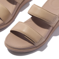 Fit Flop F-Mode Go Adjustable Flatform Two-Bar Slides Classic Beige מוד גו סלייד
