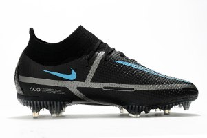 נעלי כדורגל Nike Phantom GT II Elite DF FG  שחור תכלת