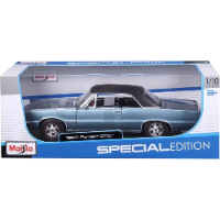 דגם מכונית פונטיאק  - Maisto 1965 Pontiac GTO Gray 1:18