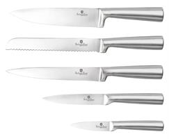 סט 5 סכינים ומעמד נירוסטה איכותי Berlinger Haus Aspen BH-2427