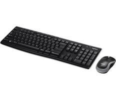 סט אלחוטי Logitech 2.4 MK270