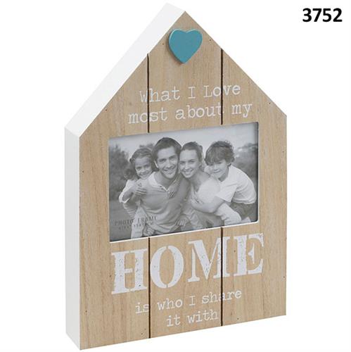 מסגרת לתמונה HOME בית מעץ 10X15ס"מ דגם  3752