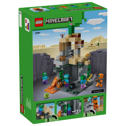 לגו מיינקראפט - מבוך הזומבים  - LEGO 21587