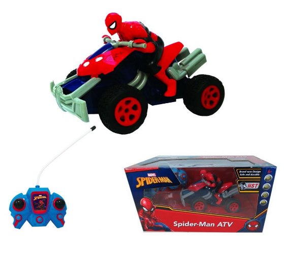 מכונית טרקטורון על שלט ספיידרמן Marvel Preschool Spider-Man ATV USB