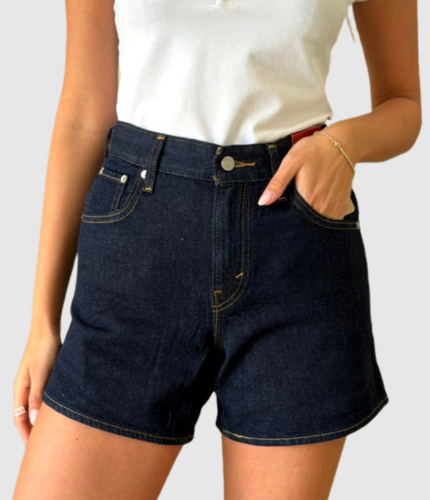 003KI-0019 Cinch Mid-Thigh שורט ג'ינס ליוויס