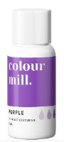 צבע מאכל ג׳ל קולור מיל PURPLE סגול- 20 מ״ל - כשר