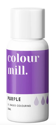 צבע מאכל ג׳ל קולור מיל PURPLE סגול- 20 מ״ל - כשר
