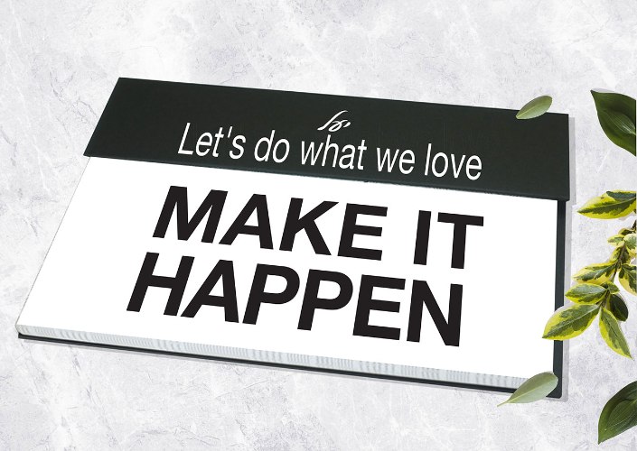 לוח תכנון שבועי – MAKE IT HAPPEN
