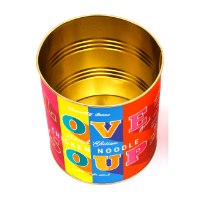 זוג קופסאות פח אהבה מודרנית Modern Love