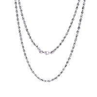 Gino necklace silver 4mm